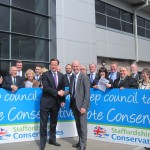 PM with Staffordshire team