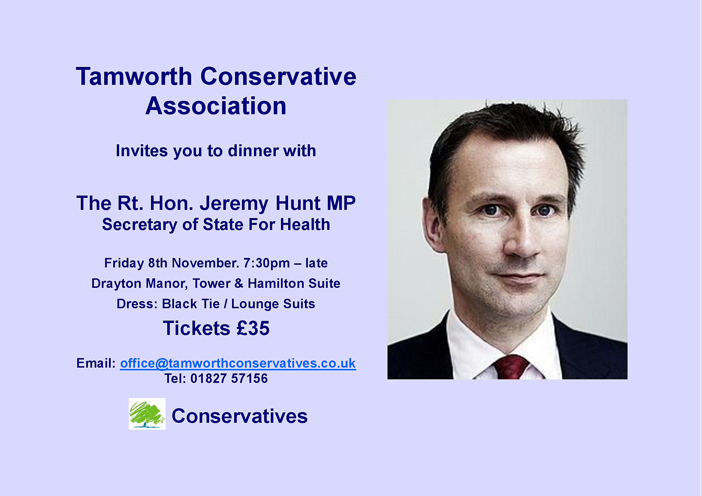 Jeremy Hunt dinner